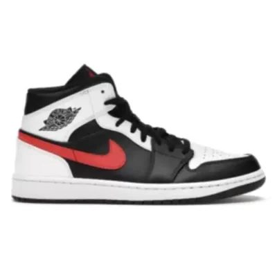 JORDAN 1 MID BLACK CHILE RED WHITE 2 300x200 1