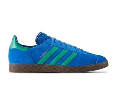 ADIDAS ORIGINALS GAZELLE INDOOR BLUE GREEN
