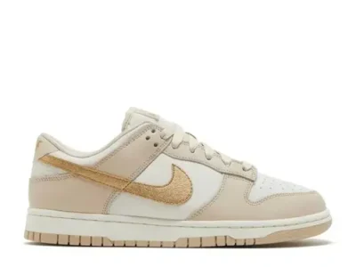 SB DUNK LOW GOLD SWOOSH