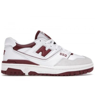 NEW BALANCE 550 SEA SALT BURGUNDY