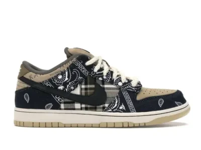 SB DUNK LOW TRAVIS SCOTT BANDANA
