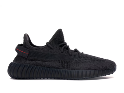 ADIDAS YEEZY BOOST 350 STATIC BLACK (LACE REFLECTIVE)