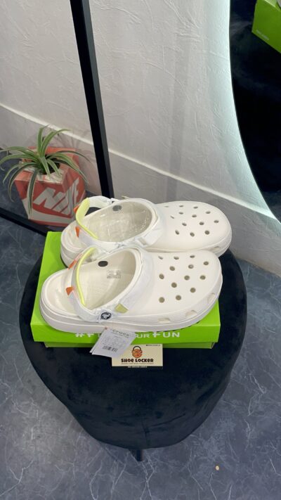 CROCS CLASSIC HIKER CLOG WHITE GREY - Image 4