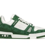 LOUIS VUITTON LV TRAINER MONOGRAM WHITE GREEN