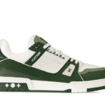 LOUIS VUITTON LV TRAINER SNEAKERS GREEN