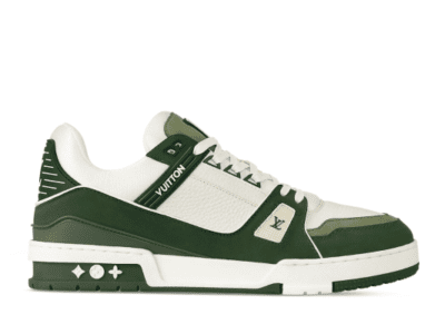 LOUIS VUITTON LV TRAINER SNEAKERS GREEN