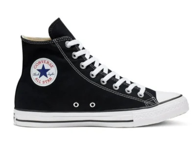 CONVERSE ALL STAR CHUCK TAYLOR HI BLACK