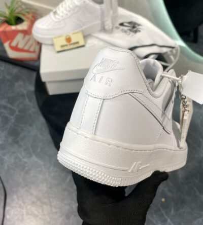 NIKE AIR FORCE 1 LOW WHITE LEATHER