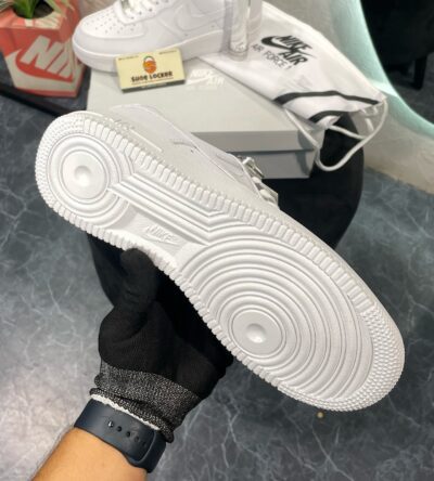 NIKE AIR FORCE 1 LOW WHITE LEATHER