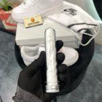 NIKE AIR FORCE 1 LOW WHITE LEATHER