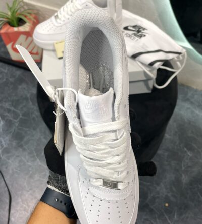 NIKE AIR FORCE 1 LOW WHITE LEATHER