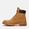 Timberland Premium 6Inch Lace Up Waterproof Boot for Men in Yellow 10