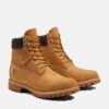 Timberland Premium 6Inch Lace Up Waterproof Boot for Men in Yellow 8