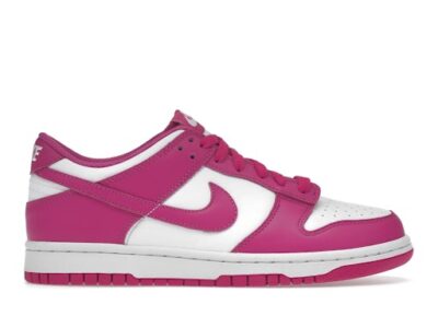 NIKE Sb Dunk Low Gs Active Fuchsia White