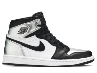 Air Jordan 1 Retro High Silver Toe