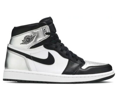 Air Jordan 1 Retro High Silver Toe