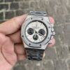 Audemars Piguet Royal Oak Chronograph Watch Silver Dial