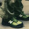 The Basement X New Balance 2002R Olive Black 9