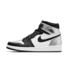 womens air jordan 1 silver toe release date 1