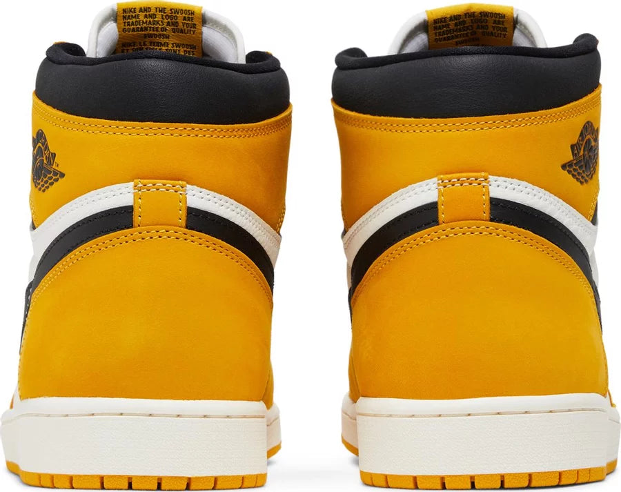 Nike Air Jordan 1 Retro High Yellow Ochre Black - Image 3