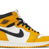 Nike AirJordan 1 Retro High Yellow Ochre Black