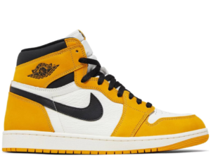 Nike AirJordan 1 Retro High Yellow Ochre Black