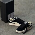 Puma x Pleasures Suede XL Black Frosted Ivory.