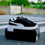 Puma x Pleasures Suede XL Black Frosted Ivory.