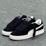 Puma x Pleasures Suede XL Black Frosted Ivory.