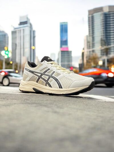 Asics gel contend 4 cream black