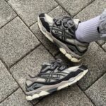 ASICS GEL NYC OATMEAL OBSIDIAN GREY