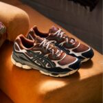 Asics Men GEL NYC Reddish Brown Black