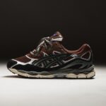 Asics Men GEL NYC Reddish Brown Black