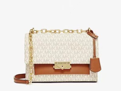 Michael Kors Cede Medium Flap Chain Sling Bag