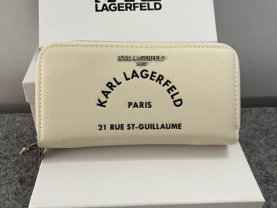 Karl Lagerfeld Dual Zip 76 Wallet