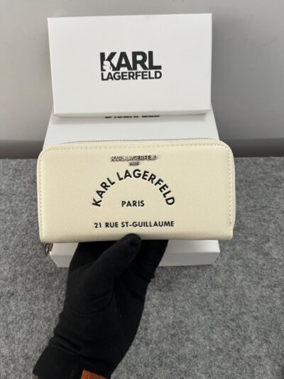 Karl Lagerfeld Dual Zip 76 Wallet