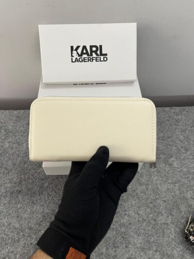 Karl Lagerfeld Dual Zip 76 Wallet