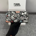 Karl Lagerfeld Dual Zip 76 Wallet