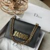 Christian Dior Jadore Flap Shoulder Bag With OG Box & Dust Bag (Black)