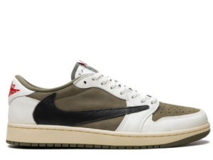 Travis Scott x Air Jordan 1 Low Medium Olive