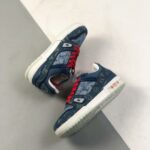 Louiss vuitton Trainer new denim blue red
