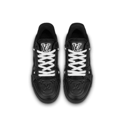 Louis Vuitton Trainer Black Embossed Monogram