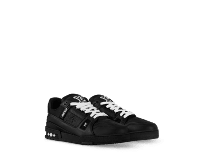 Louis Vuitton Trainer Black Embossed Monogram