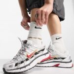 Nike P 6000 Flat Pewter Varsity Red