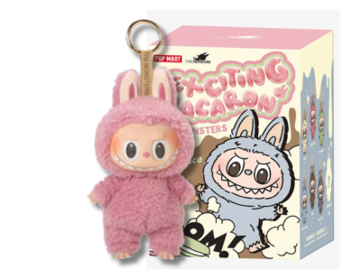 Labubu Doll Pop Mart Lychee Berry Pink