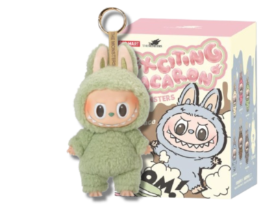 Labubu Doll Pop Mart Green Grape