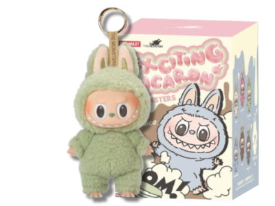 Labubu Doll Pop Mart Green Grape