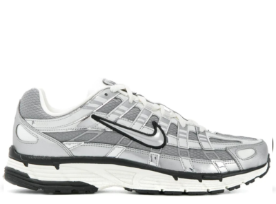 Nike P 6000 Flat Pewter silver-tone/white