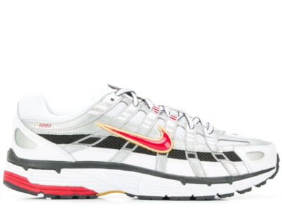 Nike P 6000 Flat Pewter Varsity Red