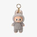 Labubu Doll Pop Mart Sesame Bean Grey